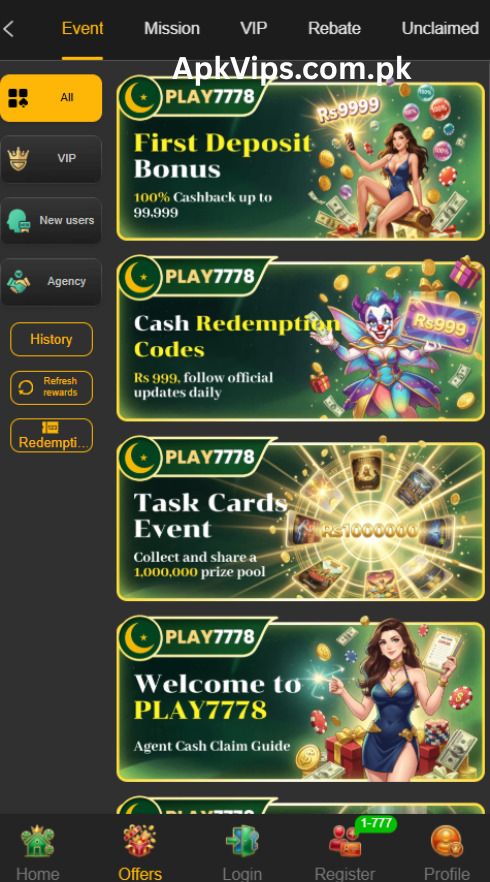 Play7778 Game